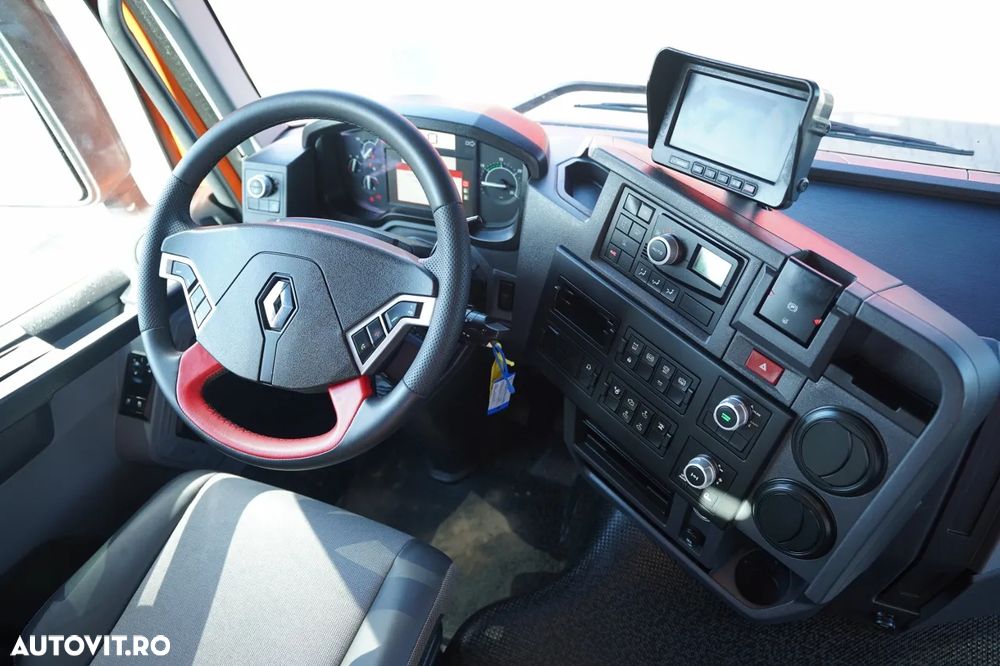 Renault C 430 / 6x4 / LIVRARE 6,8 M + HIAB 188 ES-4 HDS / EXTENSIE 12,5 M / RADIOCOMANDĂ / ROTATOARE - 34