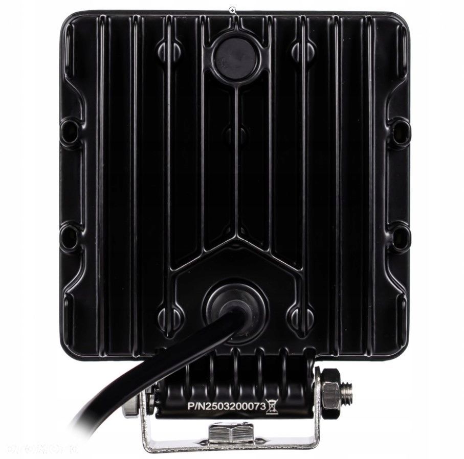 lampa robocza 16x led kwadrat bus traktor - 5