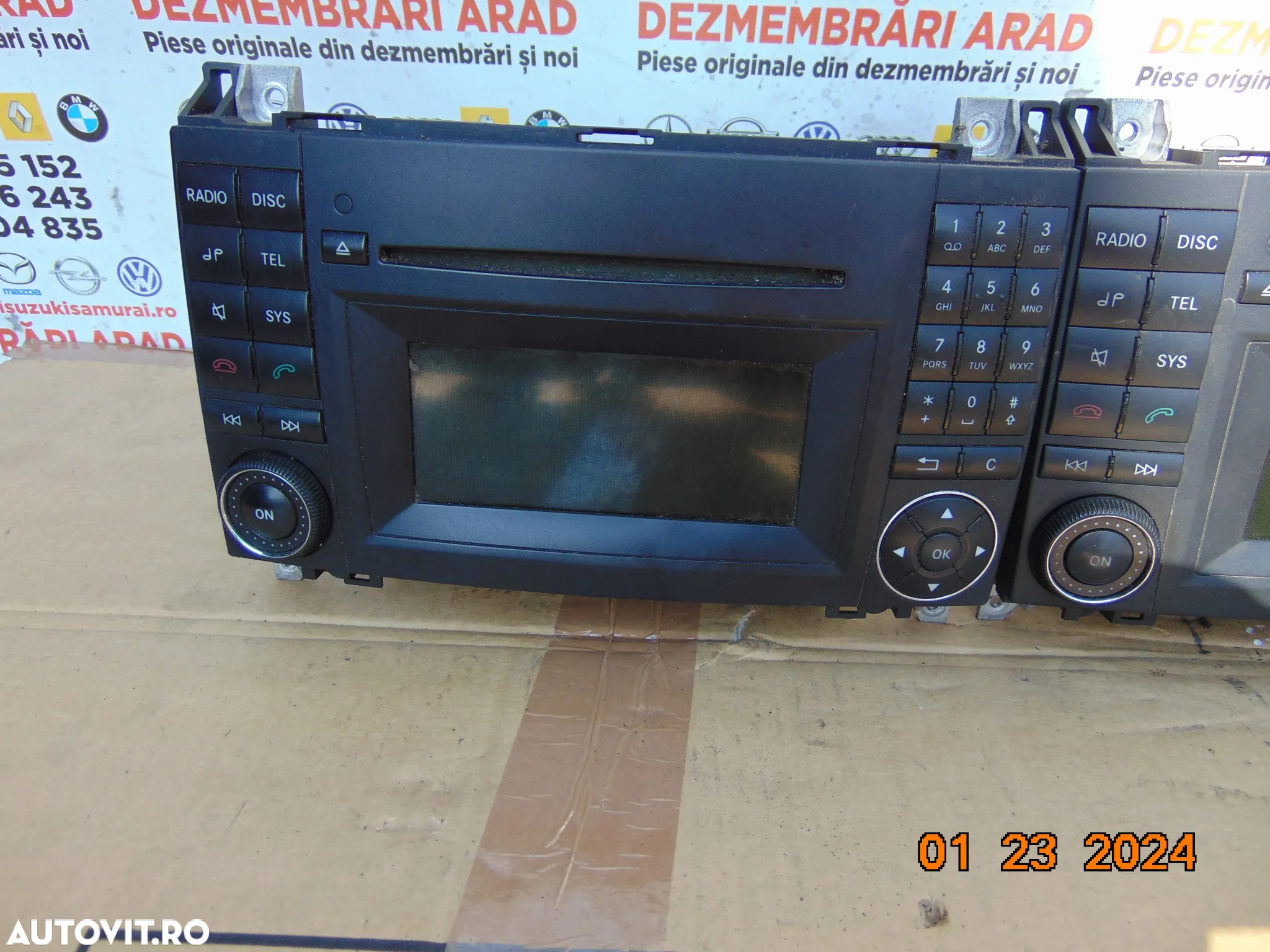 Radio Cd Mercedes Sprinter Vito A Class w169 b class w245 - 2