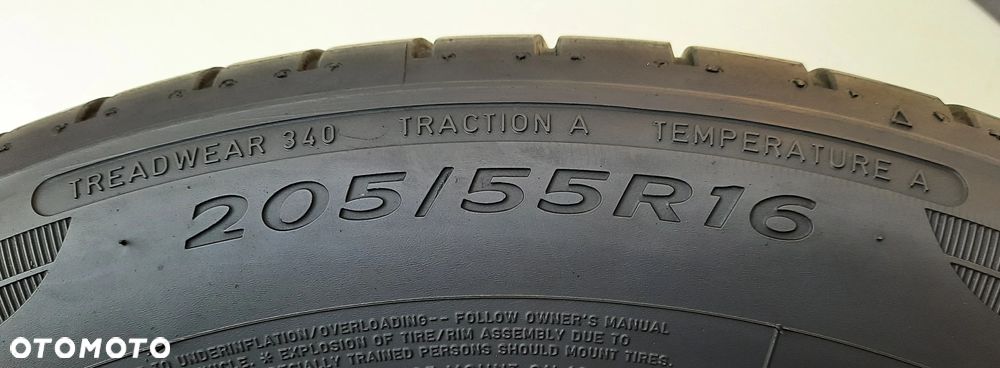 4x opona letnia Dunlop Sport Bluresponse 205/55 R16 91V 2021r. 6,50 mm - 14