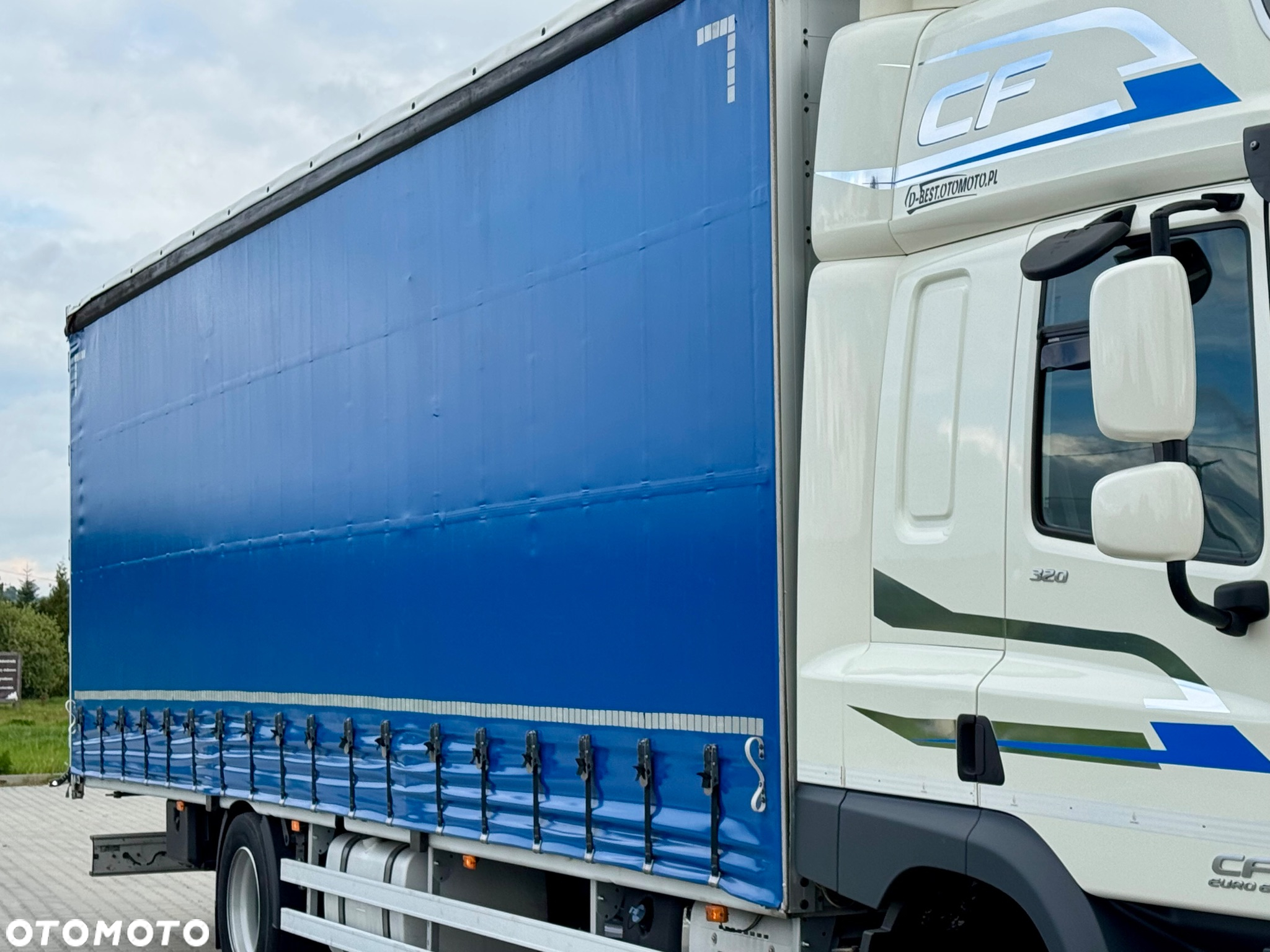 DAF CF 320 / FIRANKA / 24 EUROPALETY / SYPIALKA / AUTOMAT / KLIMA POSTOJOWA / 8 960 KG ŁADOWNOŚCI / 2017 ROK - 18