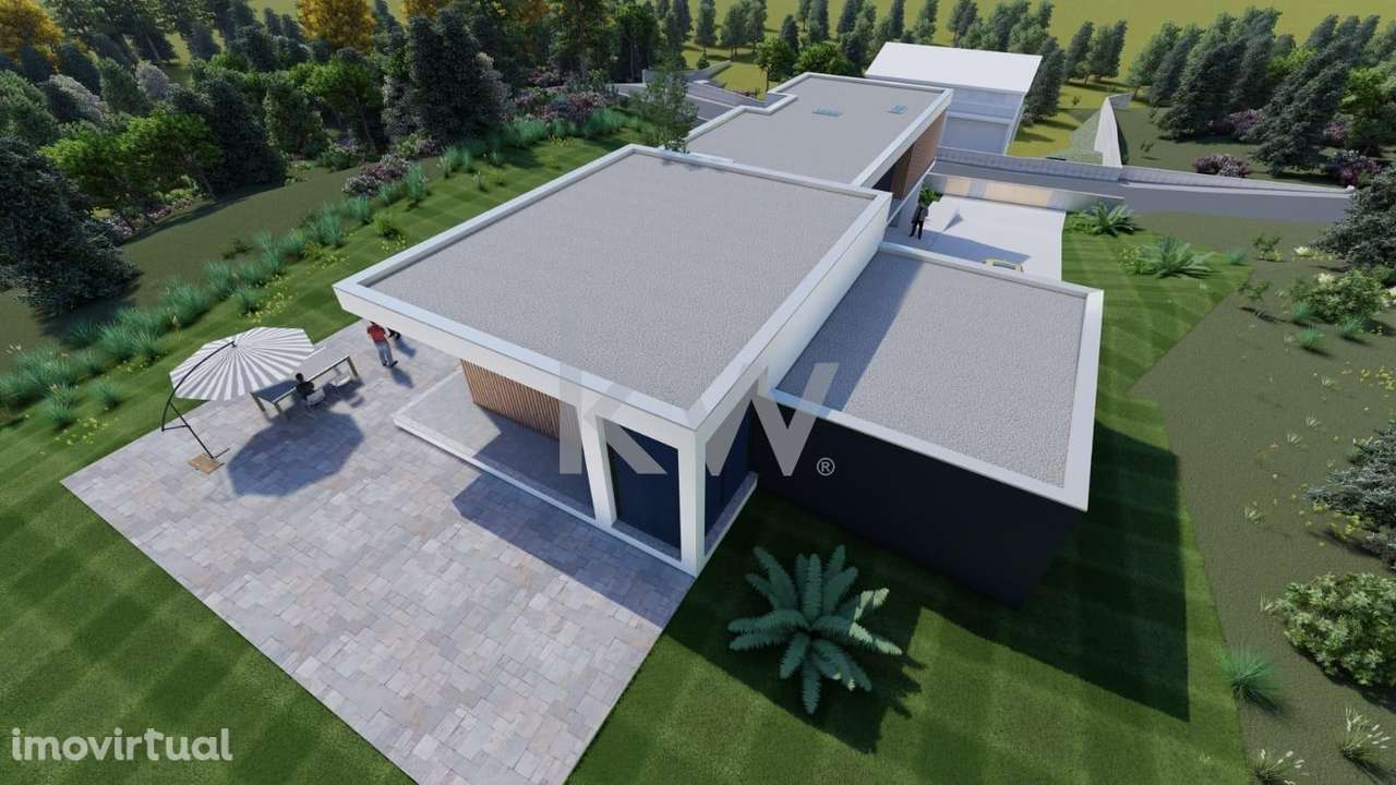 Moradia T3 Isolada, inserida num lote de 2500m2 em Vila Chã para venda - Grande imagem: 5/15