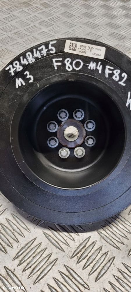 BMW M3 F80 M4 F82 KOŁO PASOWE 7848475 - 5