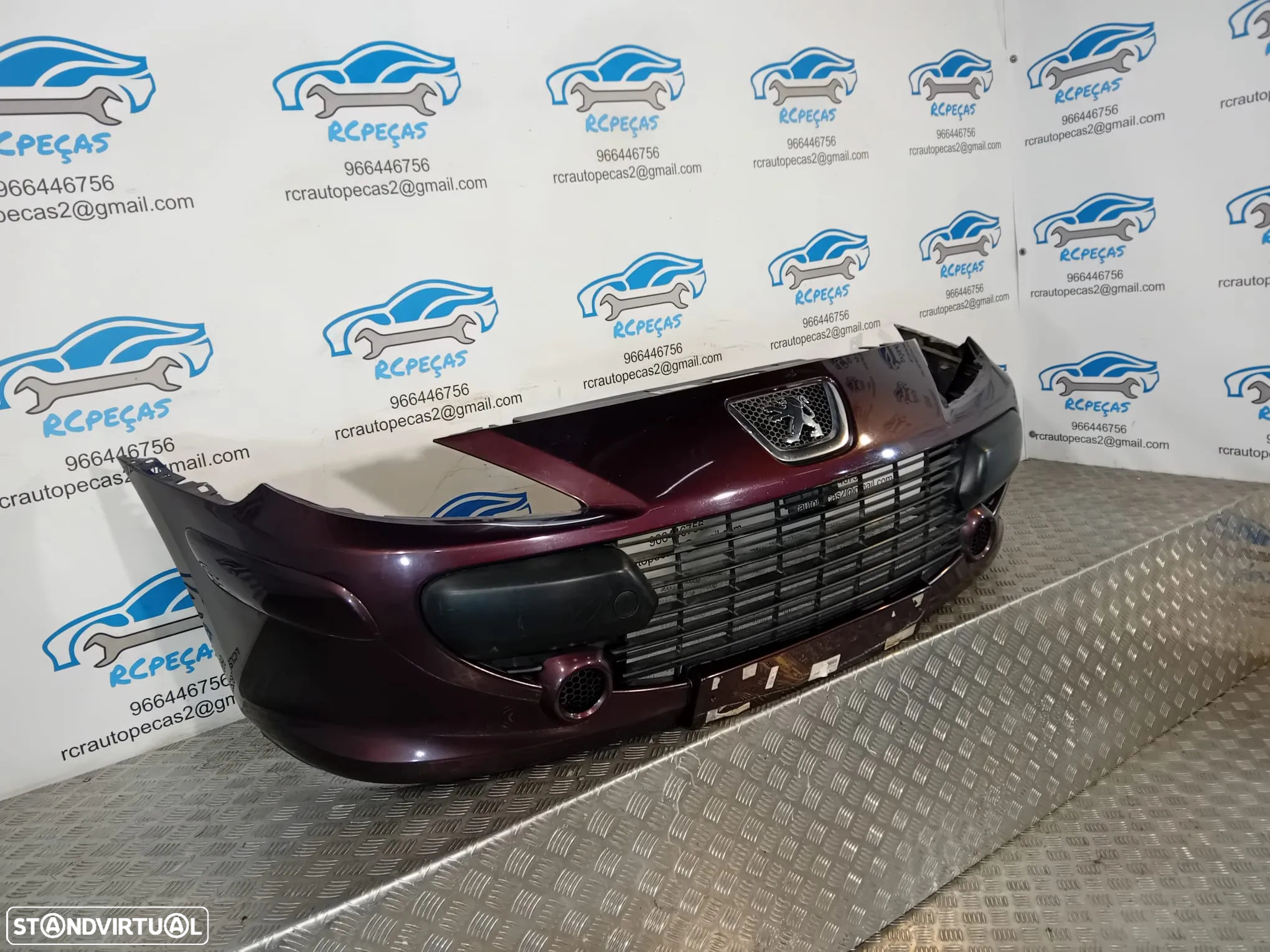 Para-choques Frente Frontal Original PEUGEOT 307 FACELIFT 2005 a 2012 Para-choques - 3