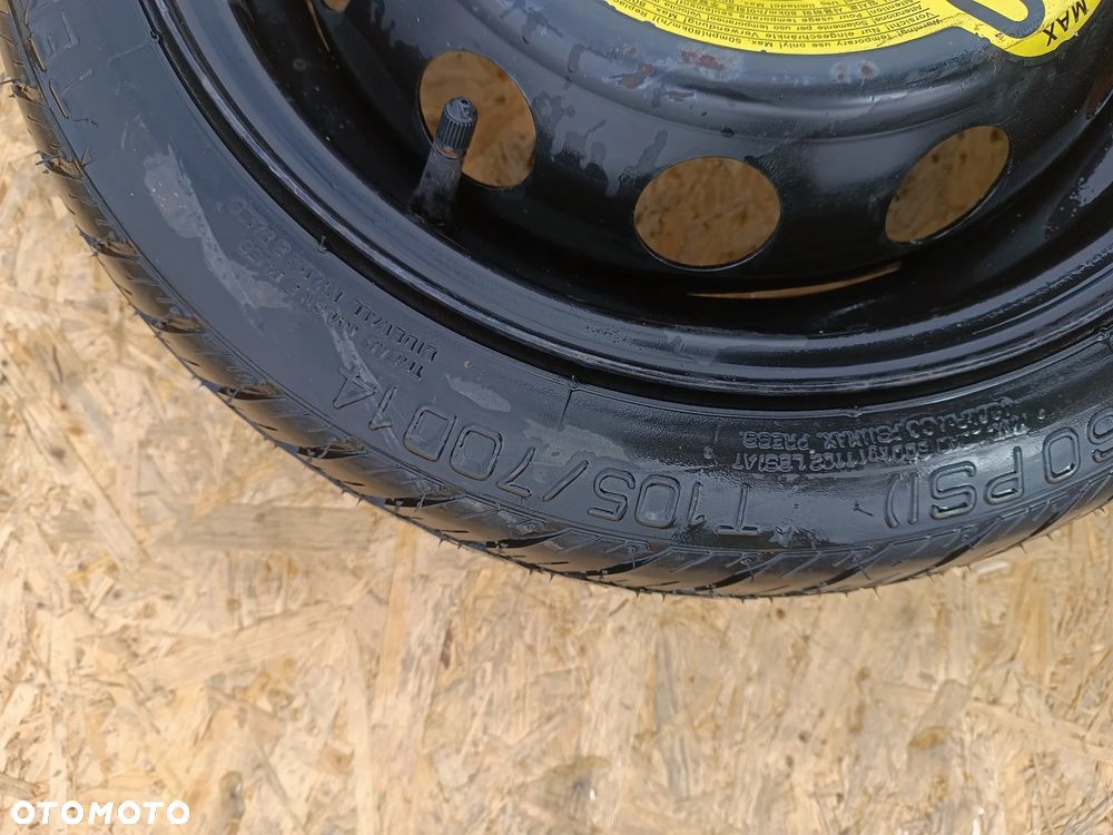 KOŁO DOJAZDOWE ZAPASOWE 4X100 14 CALI HYUNDAI GETZ - 4