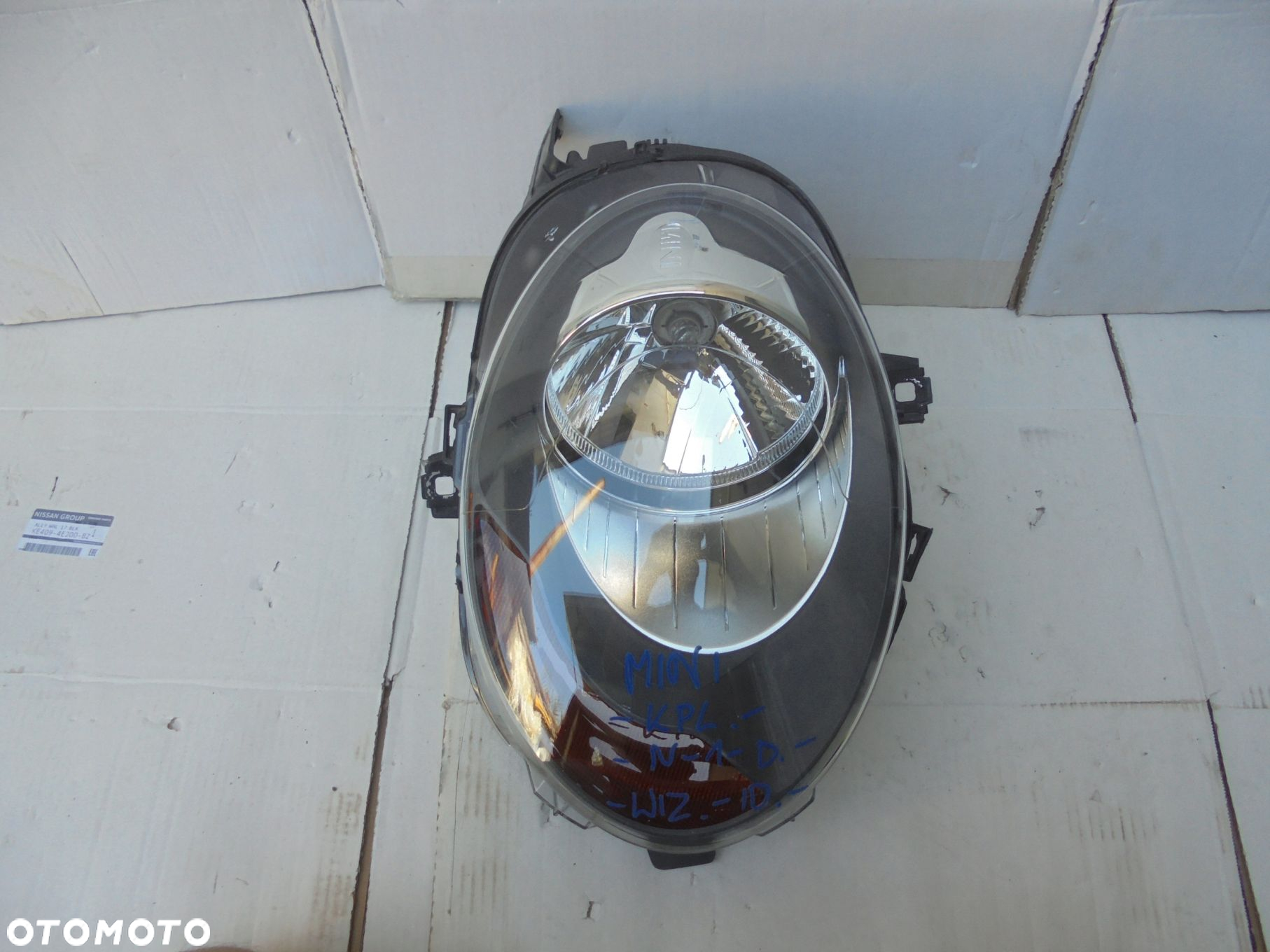 REFLEKTOR PRAWY LAMPA PRAWA MINI F54 F55 F56 14- 7401596 LADNA SLASK EUROPA - 2