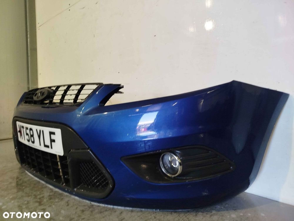 + ZDERZAK PRZÓD PRZEDNI DO FORD FOCUS MK2 II LIFT FL RS ST SPORT 36 NIEBIESKI HALOGENY - 2