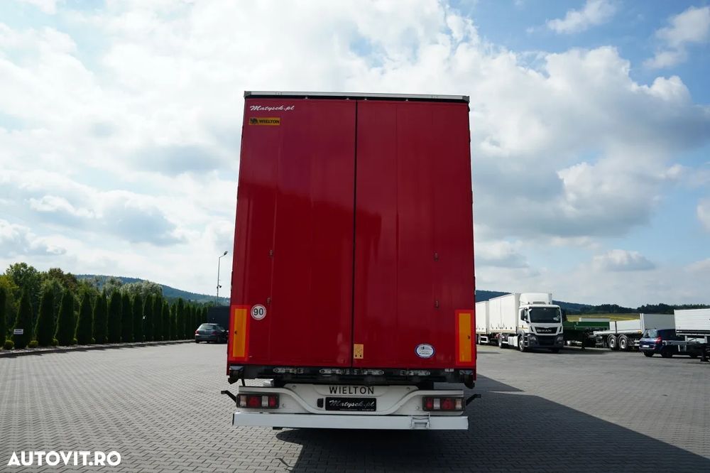Mercedes-Benz ACTROS 2545 / TANDEM COMBINAT 120 M3 / TRANSIT / CORTINĂ - 7,4 M / BIG SPACE / WIELTON - 14