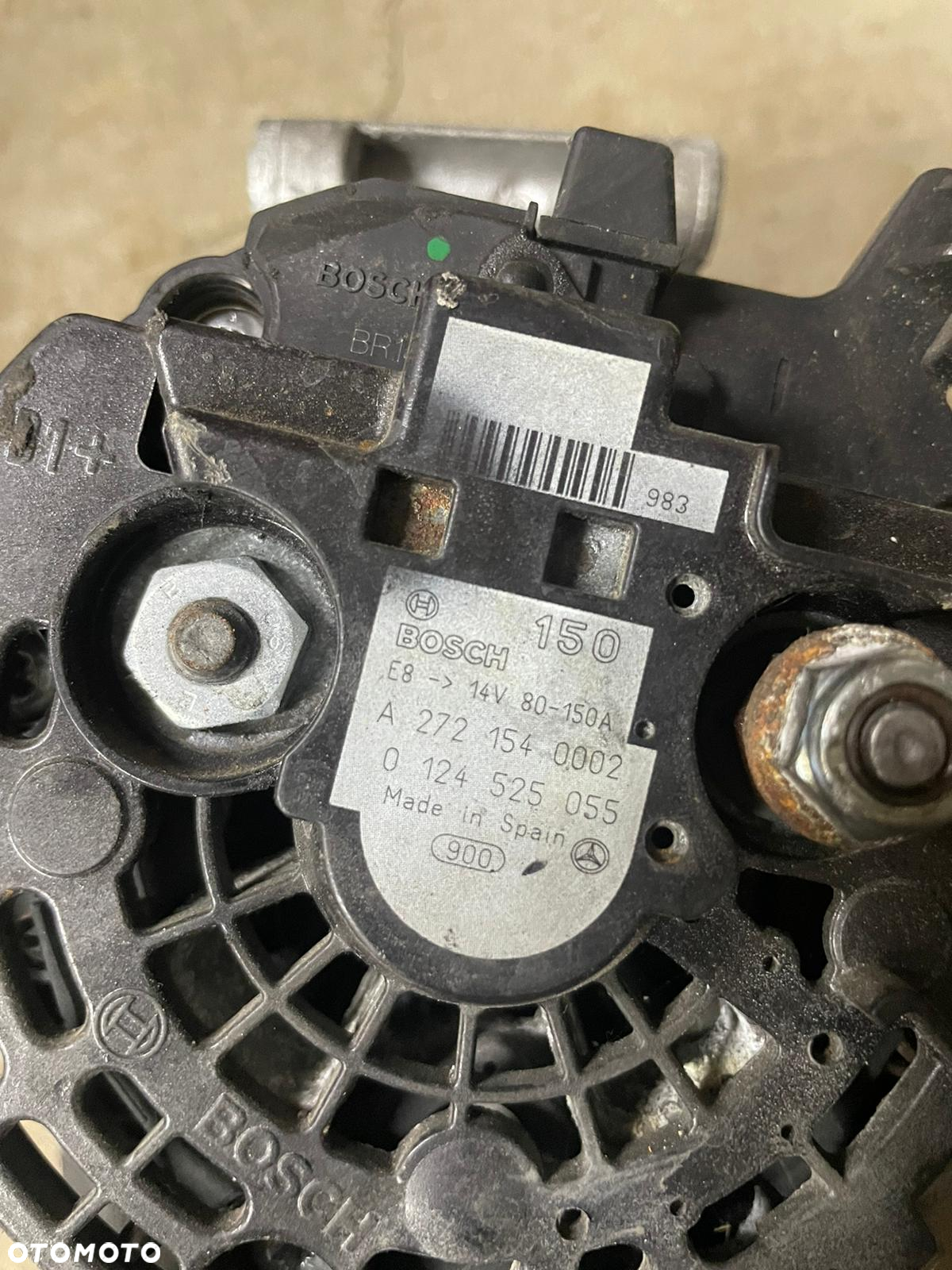 Alternator Mercedes W204 A2721540002 0124525055 - 2