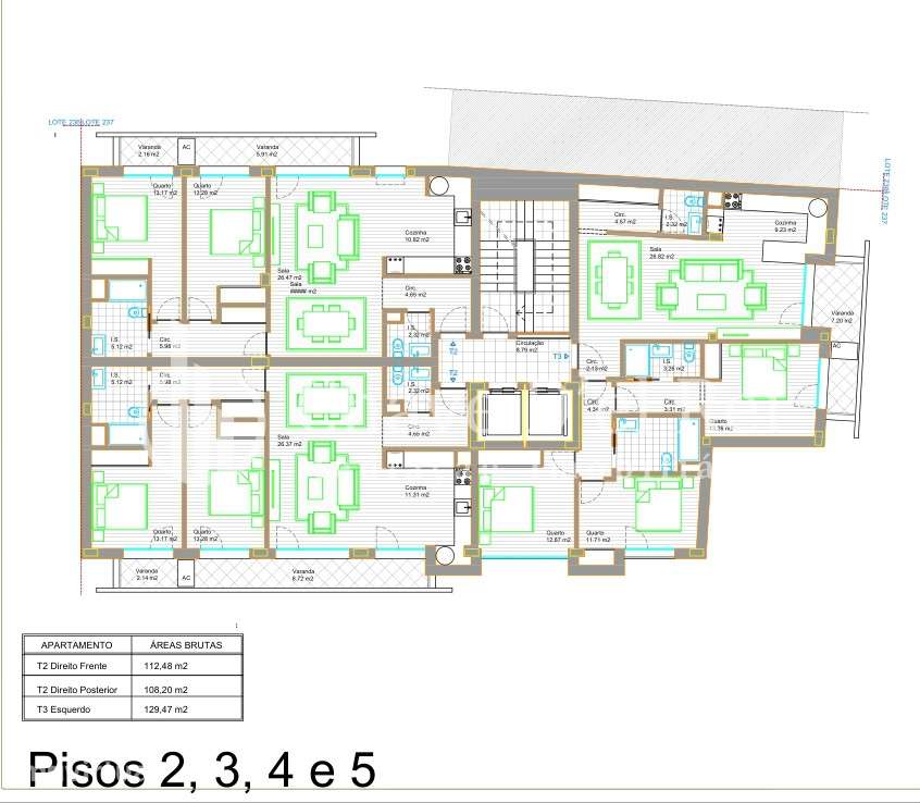 Apartamento T3 Venda em Ranhados,Viseu - Grande imagem: 5/6