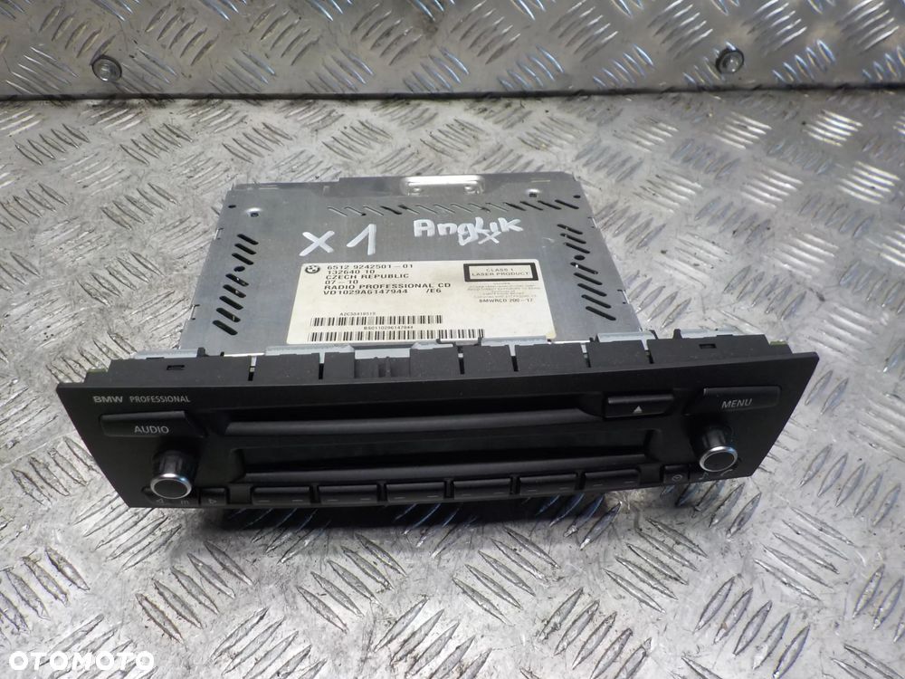BMW X1 E84 RADIO CD PROFESSIONAL 9242501 - 1