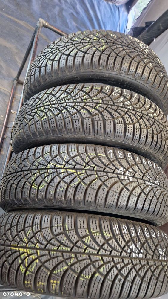 2x 185/60/15 Goodyear Ultragrip 9// JAK NOWE/SUPER STAN/WYSYŁKA - 6
