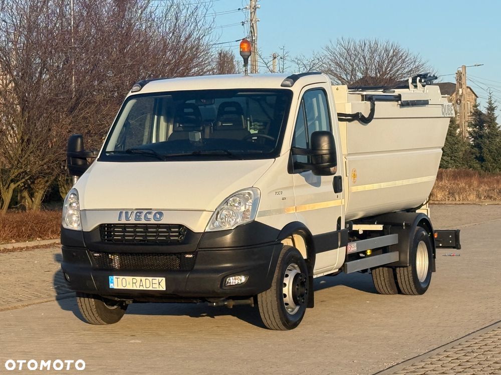 Iveco DAILY 72-180 180KM * Śmieciarka QUBE *Wywrotka / Zgniatarka/Idealny Stan !!! - 2