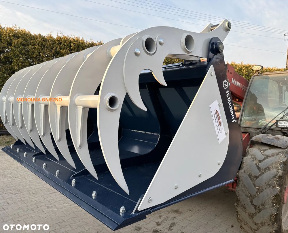 Łyżka z dociskiem szufla MAXI TELESKOP/GOLIAT FK MACHINERY łyżko-krokodyl - 3