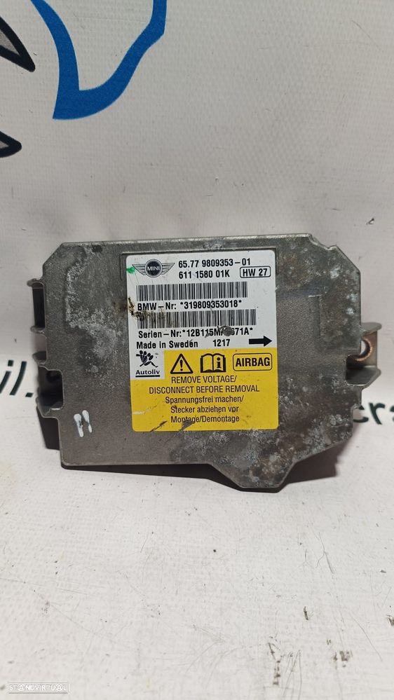 CENTRALINA ECU MODULO AIRBAG MINI COOPER R57 LCI CABRIO R57 6577980935301 65779809353 980935301 9809353 R58 COUPE R59 ROADSTER - 6