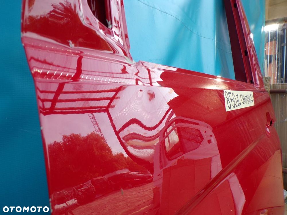 VW CRAFTER 2017- drzwi przednie LEWE CZERWONE - 7