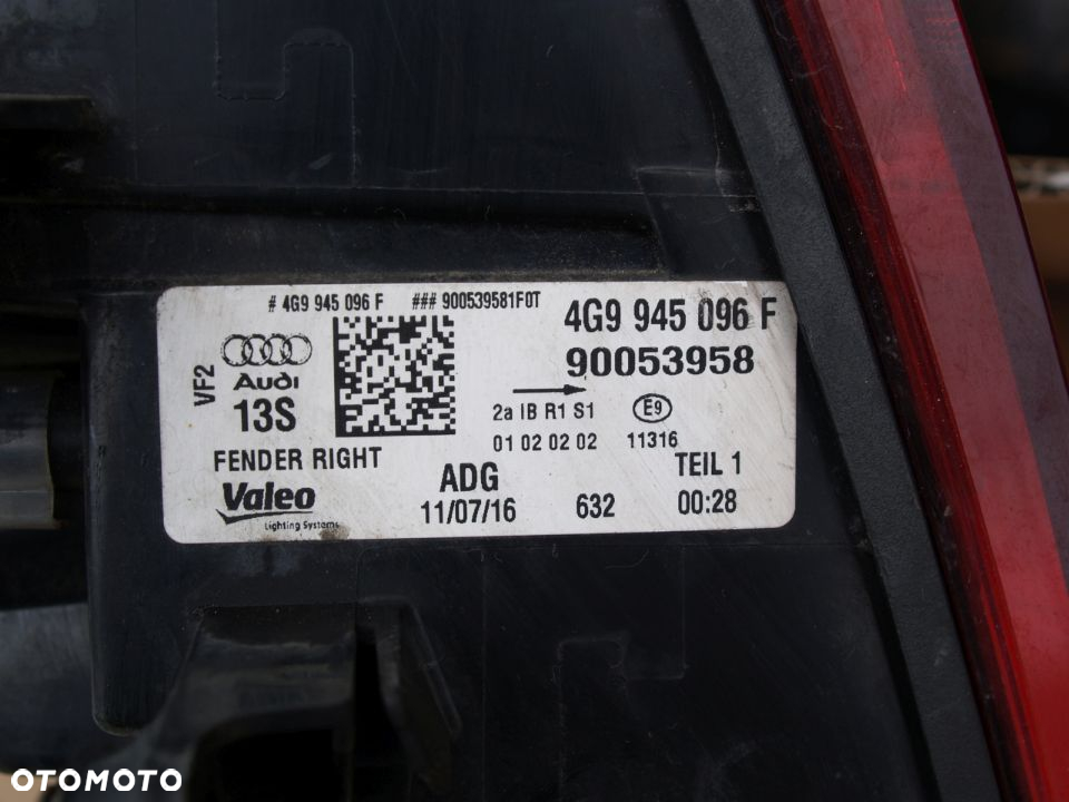 Audi A6 Lampa prawa tylna prawy tyl a 6 14r FL Lift kombi - 4
