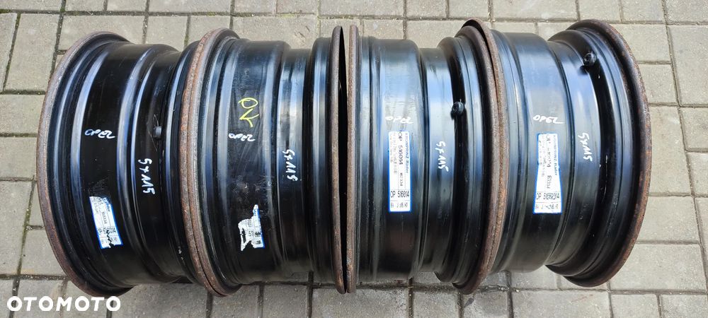 FELGI STALOWE 5x115 6.5Jx16 CALI ET41 ZAFIRA C ASTRAJ ASTRA K CRUZE KOMPLET 4 SZTUKI - 8