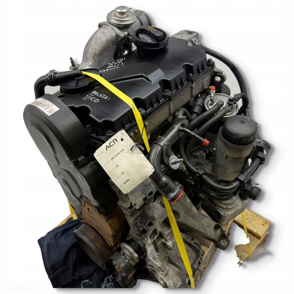 SILNIK Audi A4 B6 A6 C5 Skoda Superb I VW Passat B5 FL LIFT 1.9 TDI AVF - 9