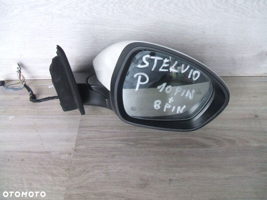 ALFA ROMEO STELVIO LUSTERKO prawe 18 pinów 8+10 EUROPA 248 - 2