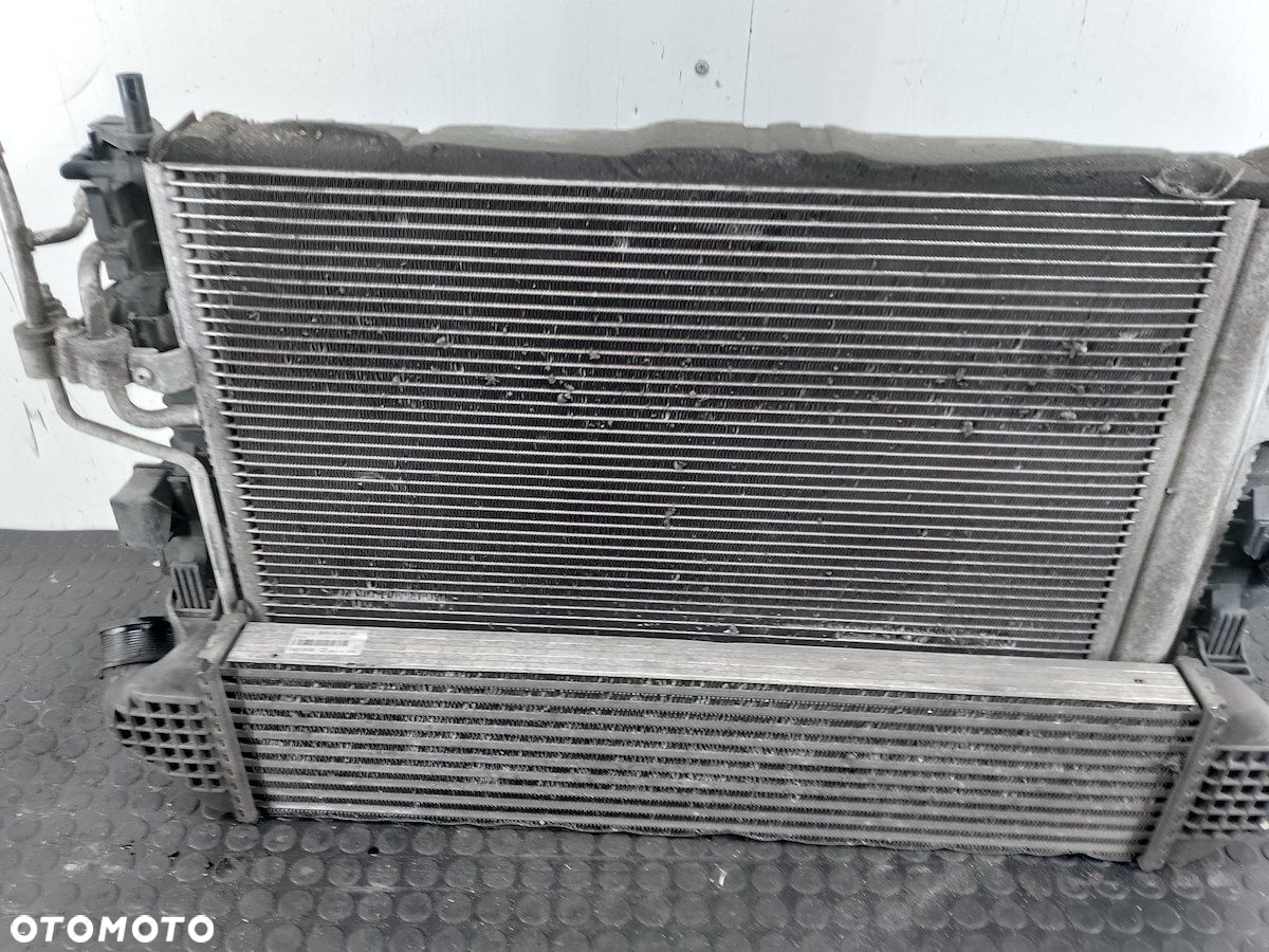 ZESTAW CHŁODNIC WODA KLIMA INTELCOOLER WENTYLATOR C-MAX II 8V61-8C607-R 2.0 - 8