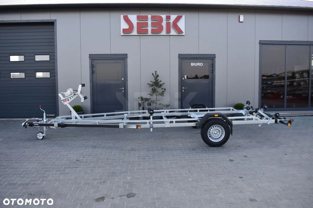 Brenderup Mocna przyczepa podłodziowa 221800B DMC 1800 kg. do łódki 6,5 m. - 4