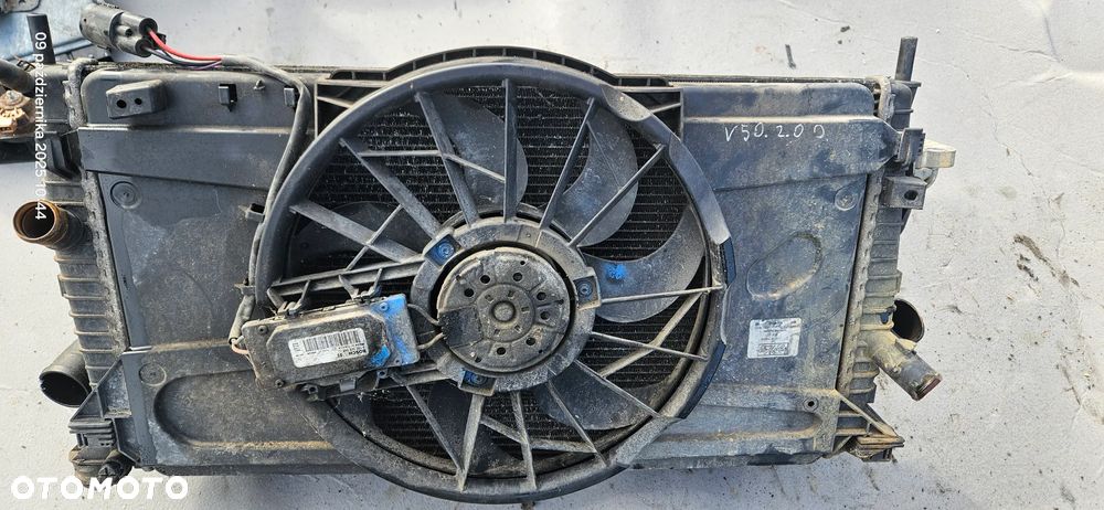 Komplet chłodnic wentylator chłodnicy Volvo V50 S40 II 2,0 D 100kW 136KM 2004r 3M5H-8C607-UC - 6