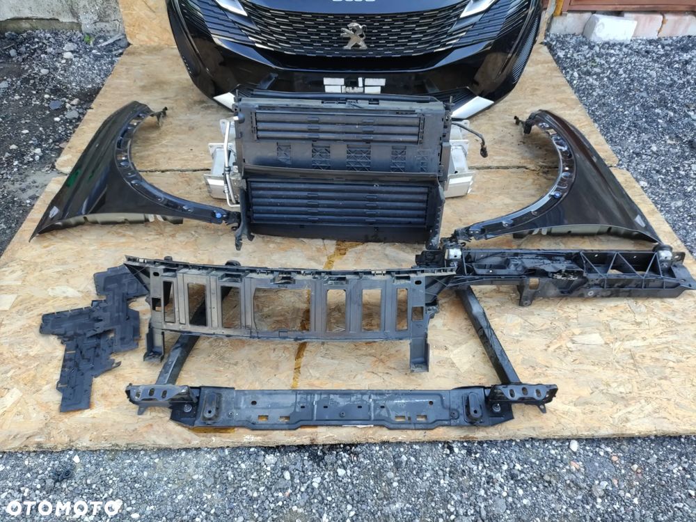 BELKI ZDERZAKA WZMOCNIENIA PAS KOMPLET PRZÓD PEUGEOT 3008 II 5008 II LIFT