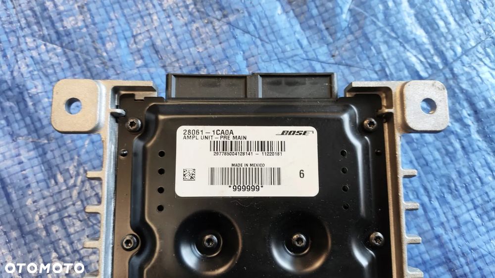GŁOŚNIKI PRZÓD TYŁ DRZWI PÓŁKI WZMACNIACZ BOSE KOMPLET 28061-1CA0A 28154-1BM0A 28152-1AK0A 28156-JM20A INFINITI FX II QX70 - 3