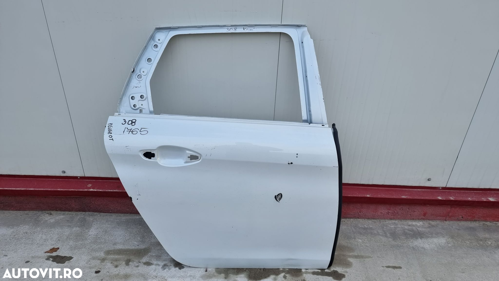 Usa dreapta spate Peugeot 308 Kombi, 2013, 2014, 2015, 2016, 2017, 2018, 2019, 2020. - 2