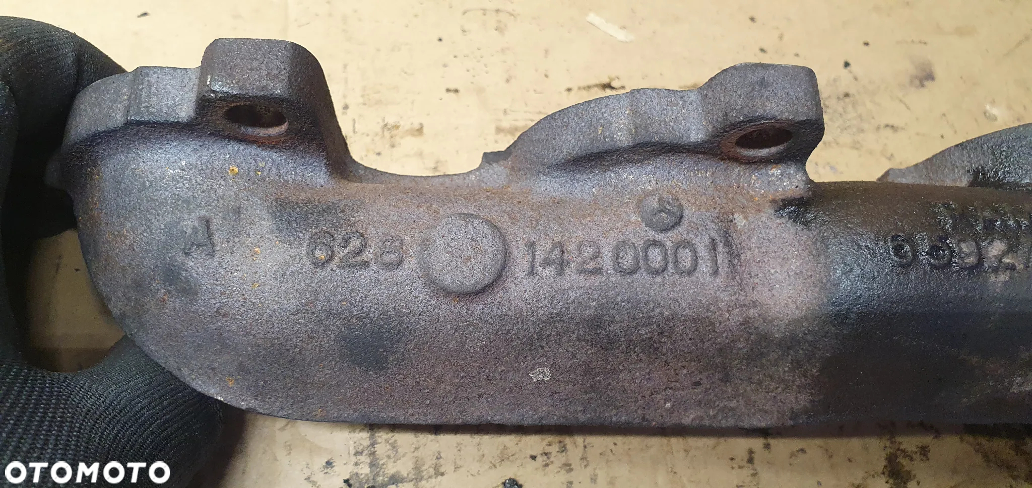 Kolektor wydechowy Mercedes ML W163 4.0 CDI 6281420001 - 5