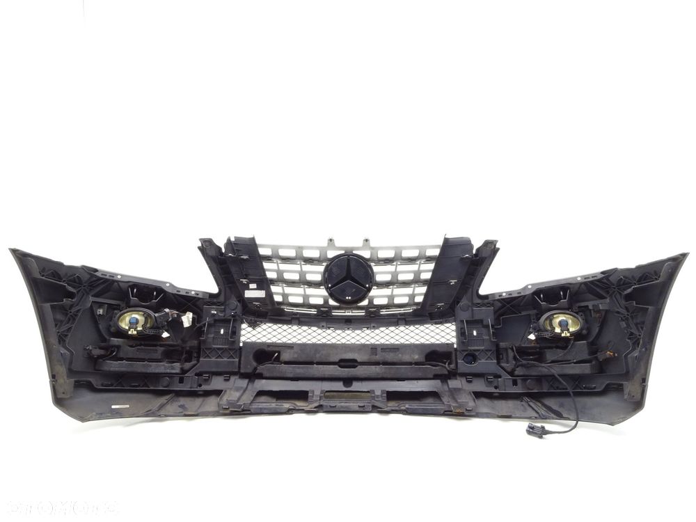 Zderzak przód atrapa grill 197 pdc a1648801985 mercedes ml w164 lift - 10