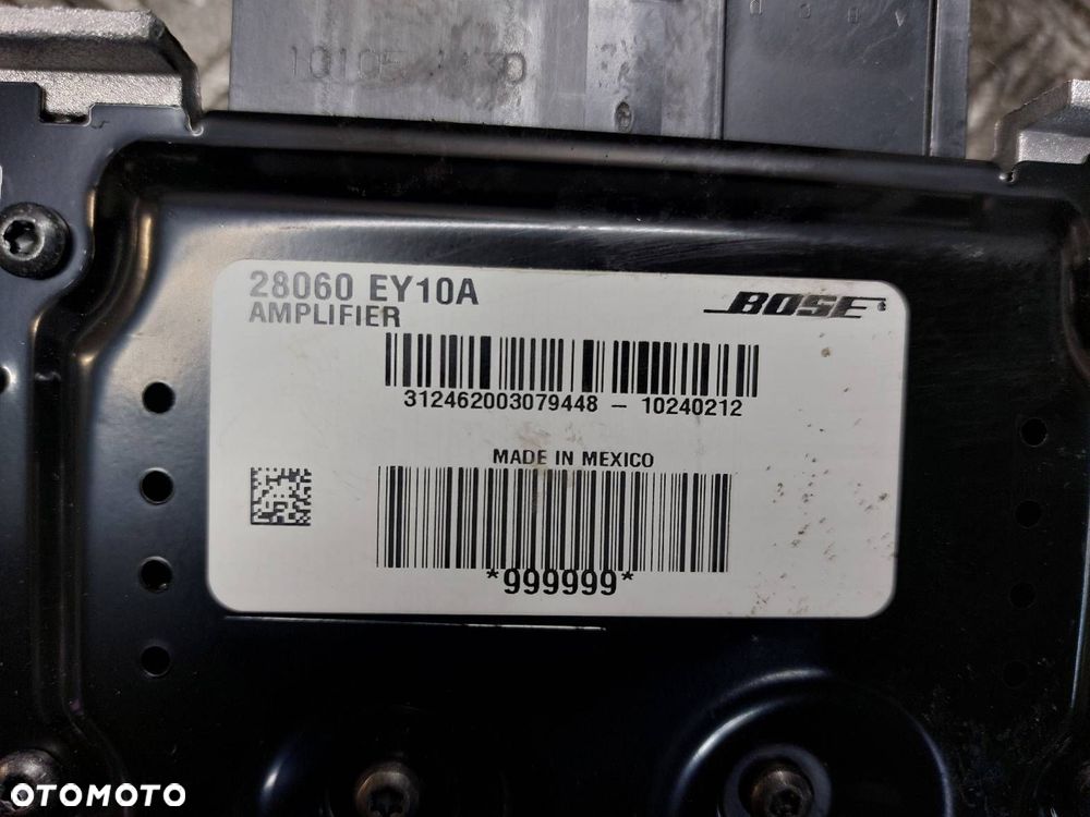 SUBWOOFER GŁOŚNIK WZMACNIACZ QASHQAI I J10 28170JD65A 281567Y300 28060EY10A - 5