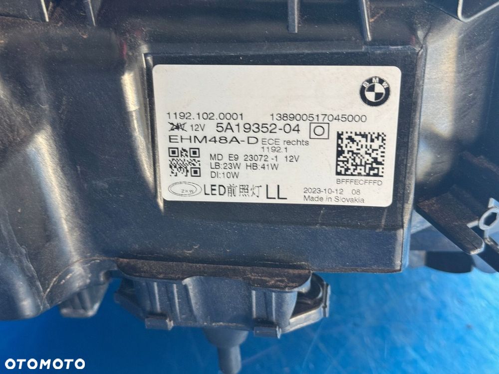 PRAWY FULL LED BMW G22 G23 G26 EUROPA BDB ORYGINAŁ - 7