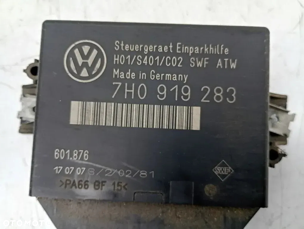 Moduł PDC Parkowania Sterownik 7H0919283 Vw Transporter T5 - 3
