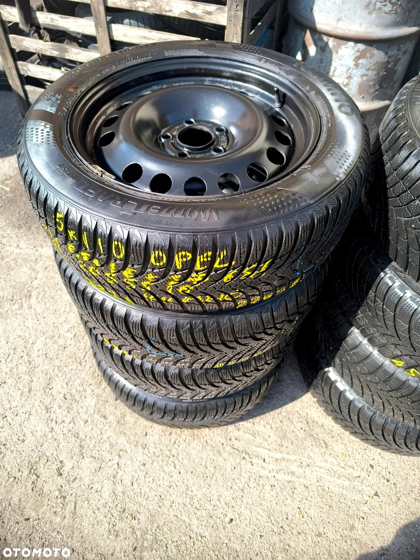 5x110 Felgi Stalowe Stal 16 Koła Zimowe Zima OPEL SIGNUM VECTRA B C ZAFIRA A B ASTRA H SAAB 93 95 7mm Legnica ALU-RAD 205/55 - 2