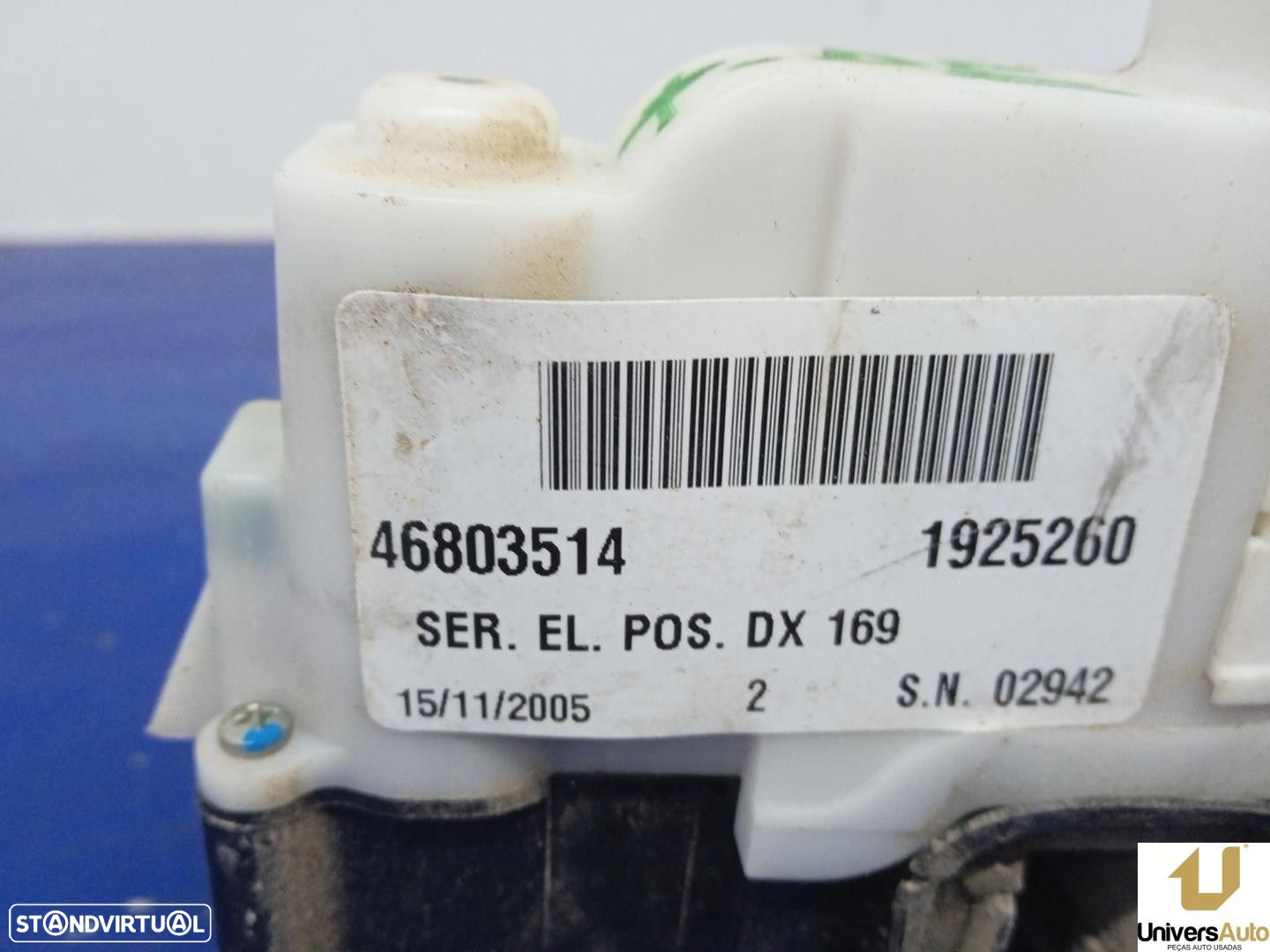 FECHADURA PORTA TRASEIRA DIREITA FIAT PANDA 2006 -1925260 - 4