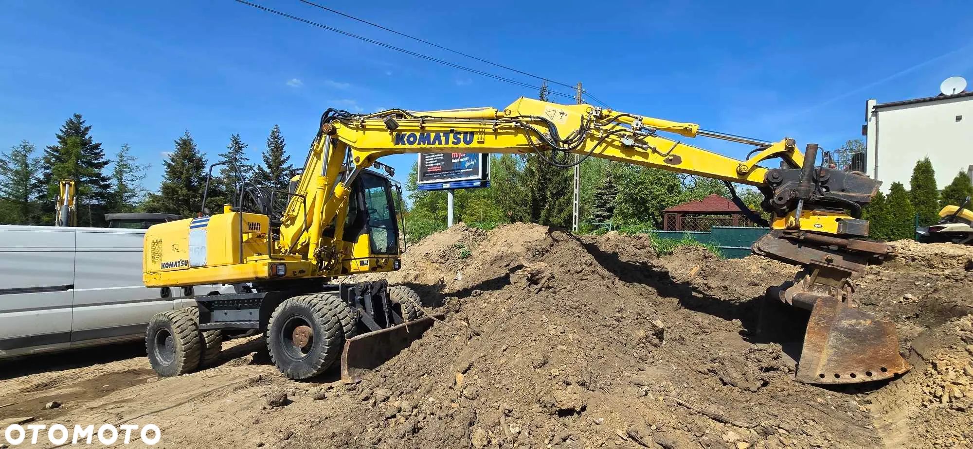 Komatsu PW160-7K ROTOR Salon Polska Stan BDB - 1