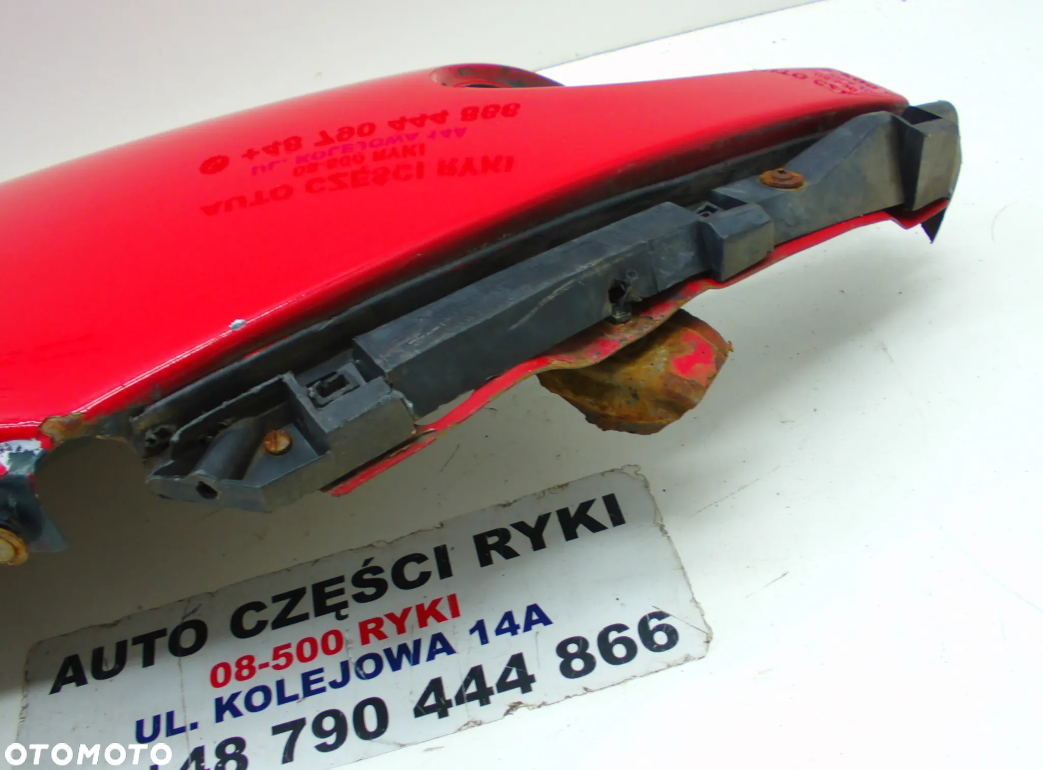 VW Sharan Błotnik prawy lewy przód czerwony - 19