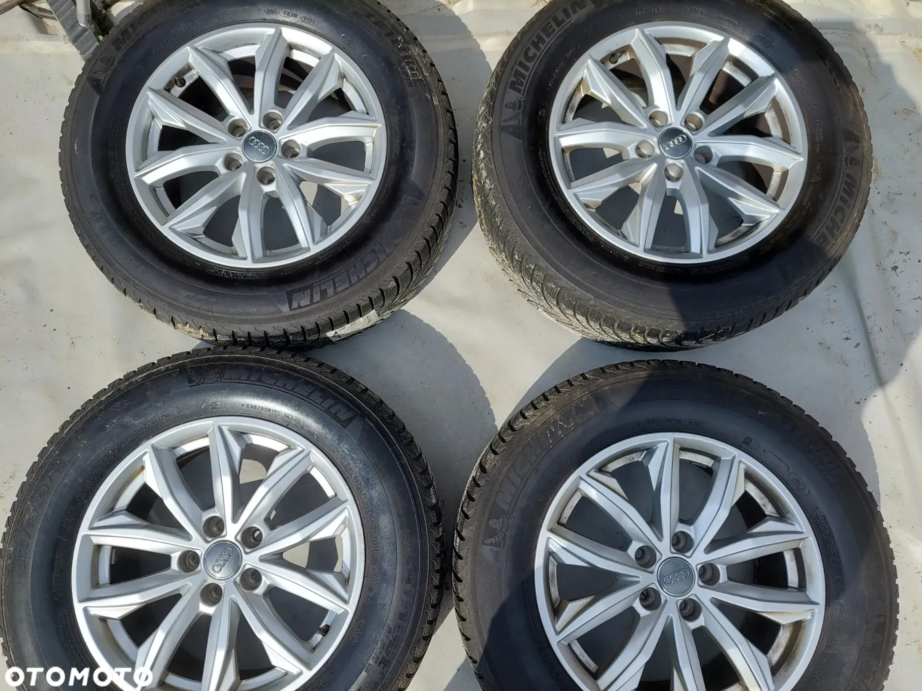 FELGI ALUMINIOWE 17 cali AUDI 7x17 5x112 ET34 R17 80A601025J - 2