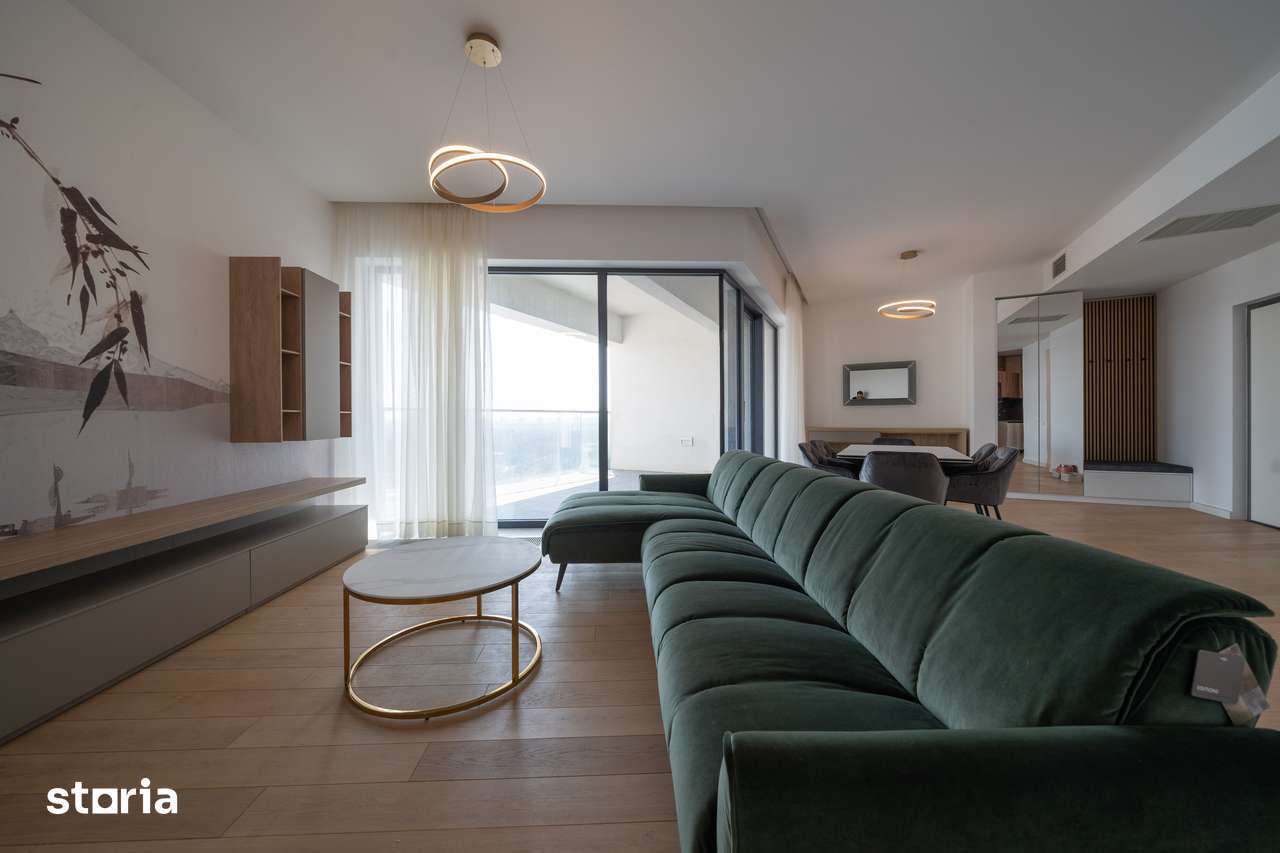One Herastrau Park, apartament de 4 camere cu vedere lac — fotografia 3