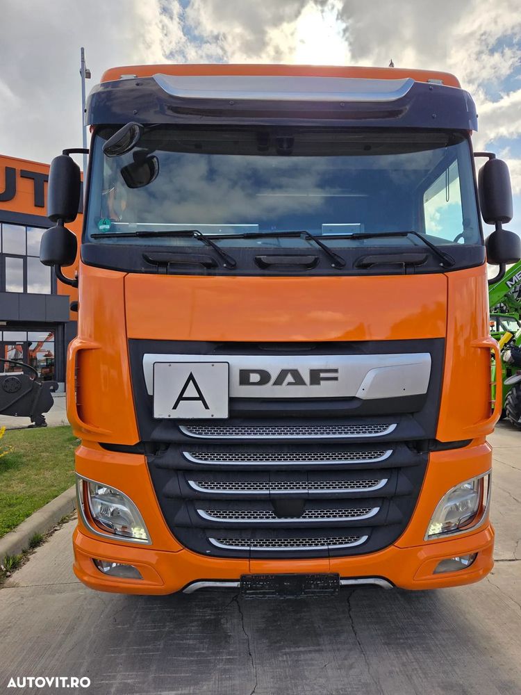 DAF XF530, 2020, 544.645km, KIT BASCULARE, cutie AUTOMATA+RETARDER 6 trepte, FRIGIDER, aer cond STATIONARE, Anvelope 80% ok, 480CP euro 6, - 25
