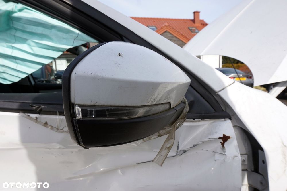 LUSTERKO ELEKTRYCZNE PRAWE OCTAVIA III 5E3 LF9E 5E1857508N BIAŁY SKODA 2012-2016 - 2