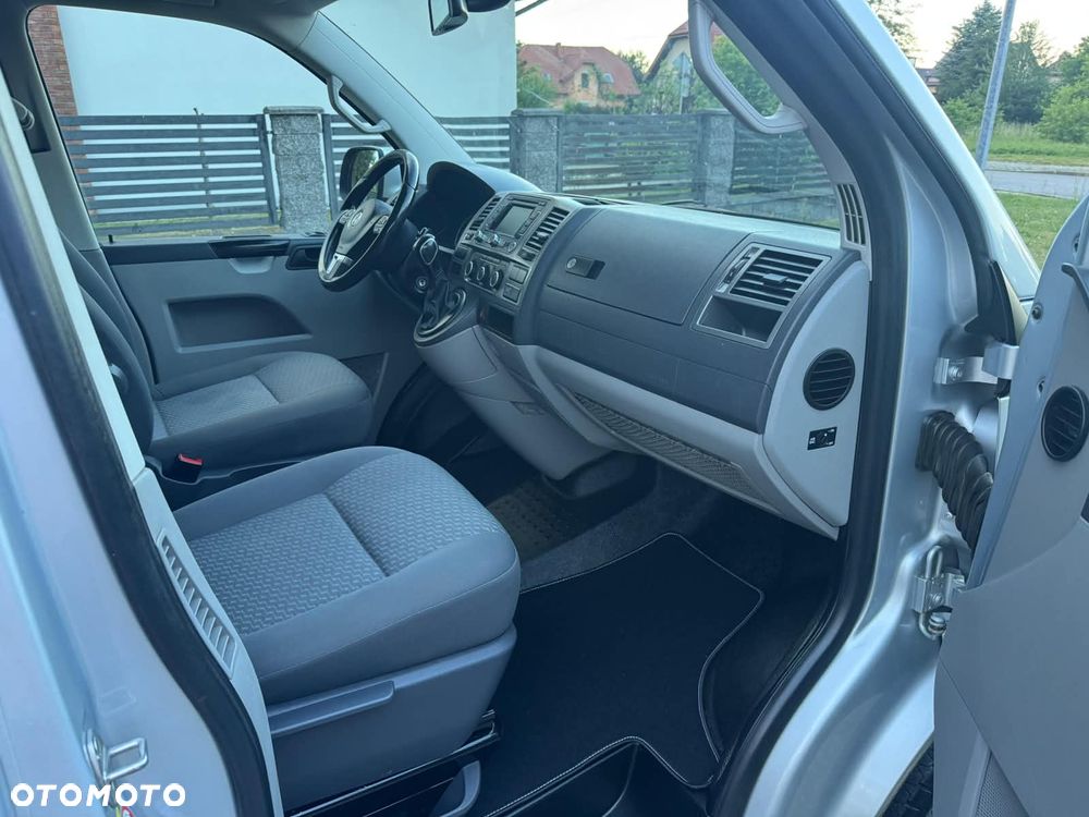 Volkswagen TRANSPORTER T5 L2H1 LIFT DŁUGI Klima Navi Dubel Kabina Brygadówka Pdc Rury Hak Serwis - 19