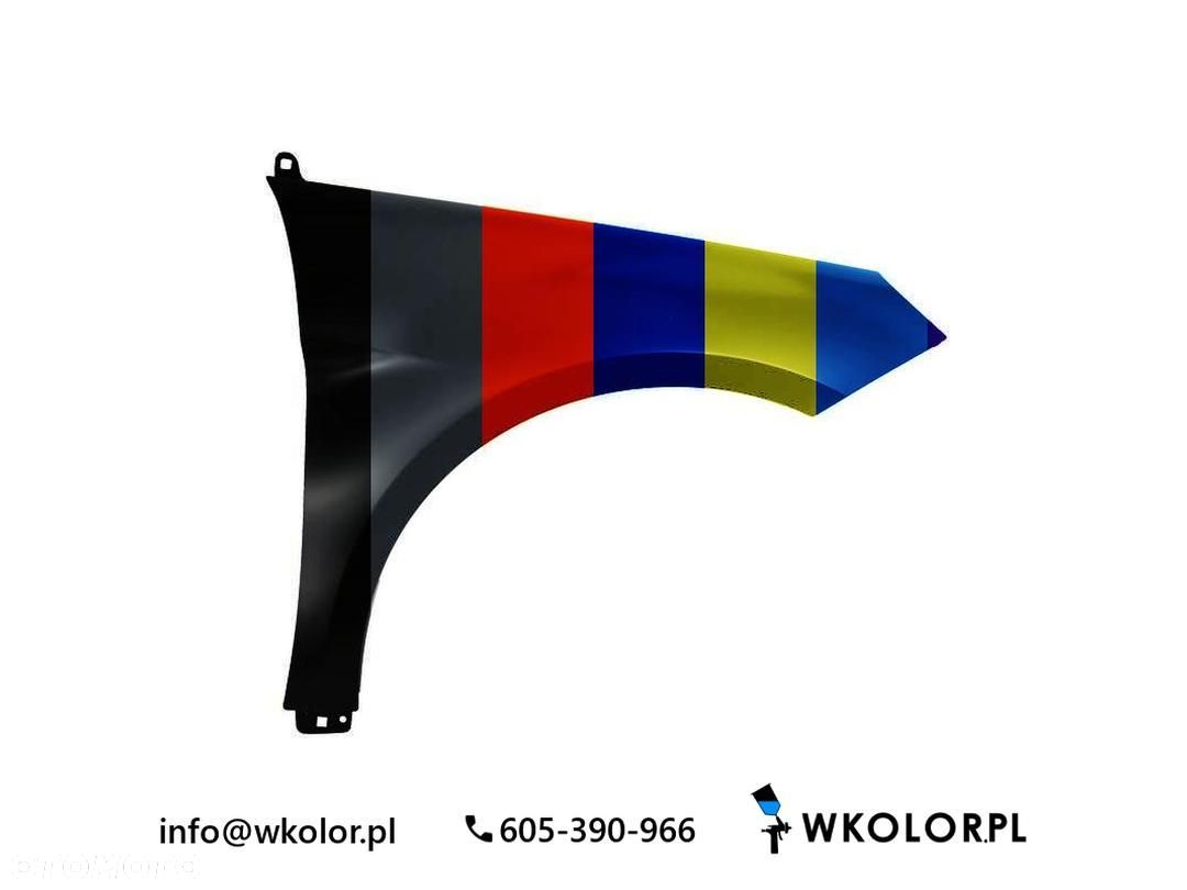 NOWY BŁOTNIK MERCEDES-BENZ KLASA B SPORTS TOURER 2005-2011 LAKIEROWANY W KOLOR - 1
