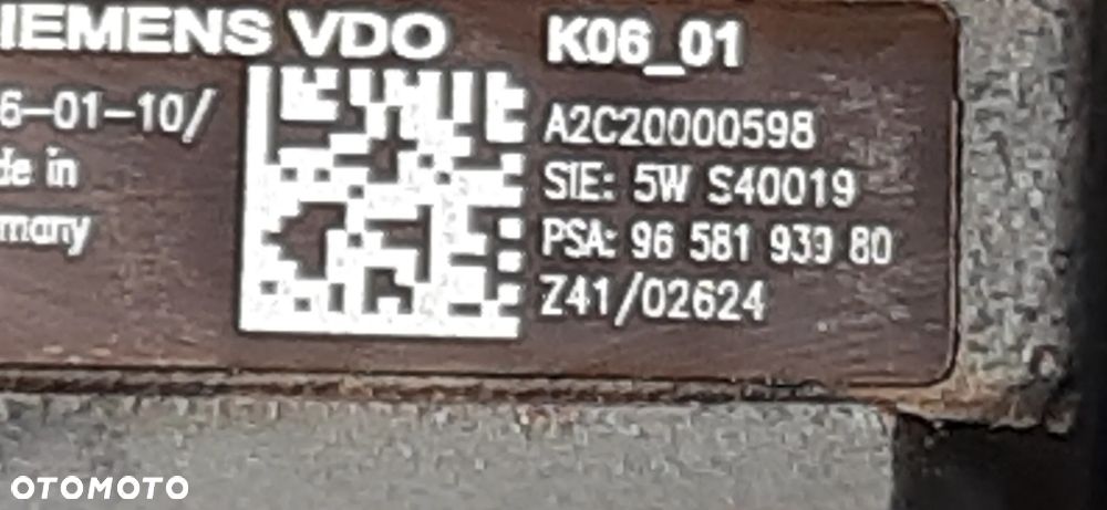 Wtryskiwacz wtrysk Piezoelektryczny Siemens Ford Volvo Citroen Peugeot Fiat 2.0 9659337980 Klasa 5 Pompa wtryskowa wysokiego ciśnienia 9658193980 9688153080 - 6
