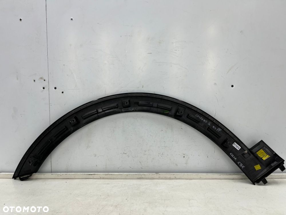Listwa Porsche Cayenne III 9y GTS 17r.- kolor C9X PRAWY przedni rant nadkola błotnika nakładka - 12