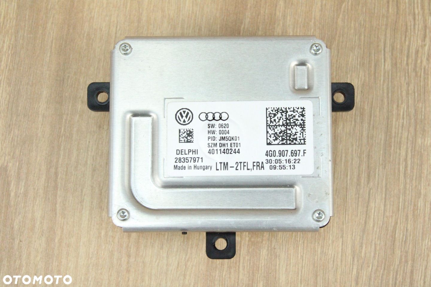 ORYGINALNA PRZETWORNICA MODUŁ LED AUDI A7 C7 4G0907697F 10km - 1