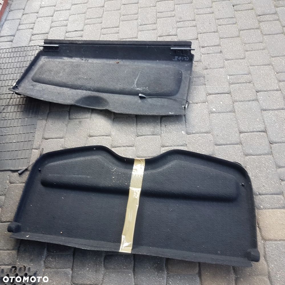 półka tylna wykładzina bagażnika blenda klapy  renault clio III 3 II 2 - 14