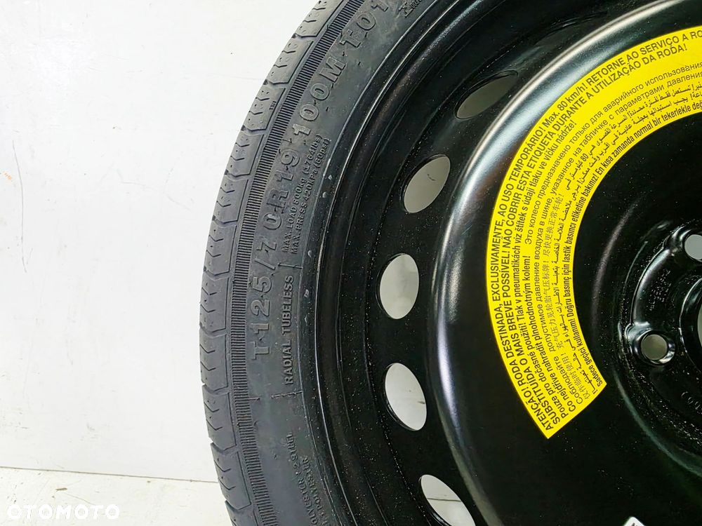 KOŁO DOJAZDOWE DOJAZDÓWKA AUDI A4 B9 A5 8W 8W0601027C 125/70R19 ET22 - 6